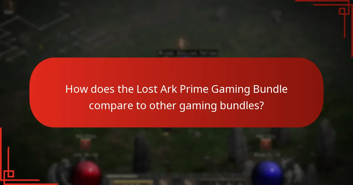How can I redeem the Lost Ark Prime Gaming Bundle?