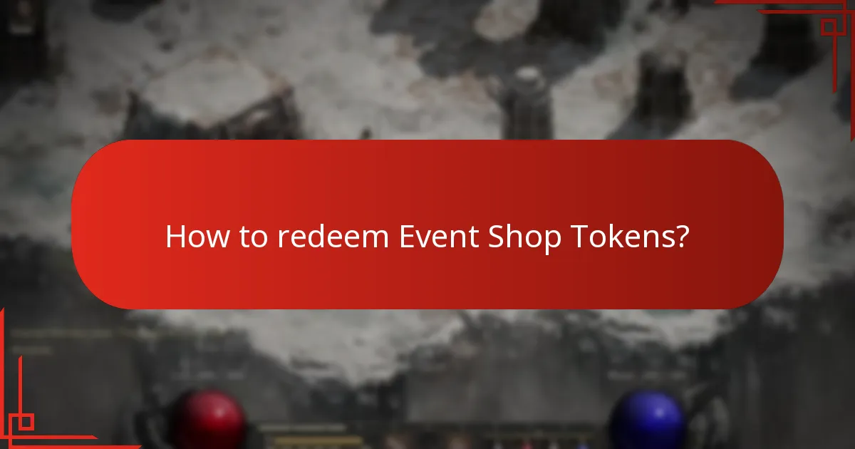 How to manage Event Shop Tokens effectively?