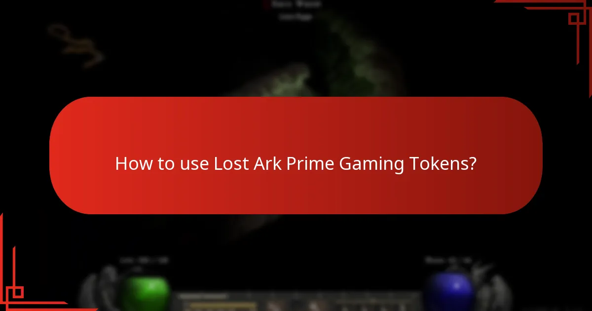 When do Lost Ark Prime Gaming Tokens expire?