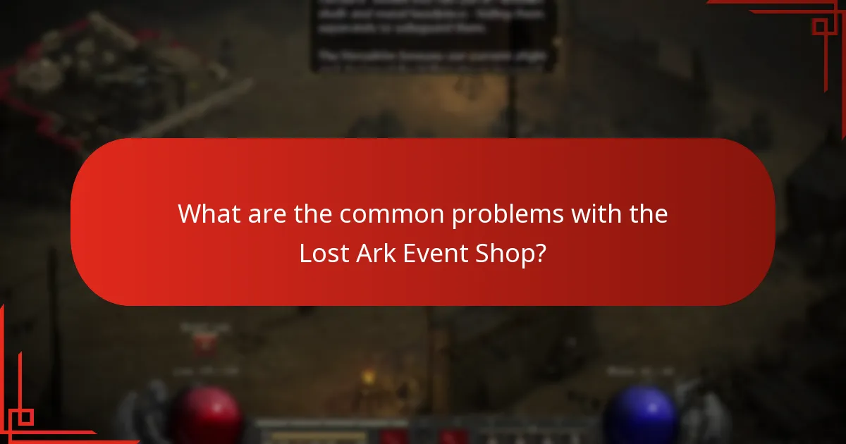 What recent updates have affected the Lost Ark Event Shop?