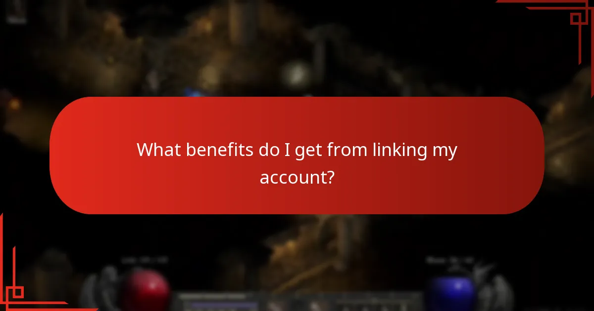 What issues might I face when linking my account?