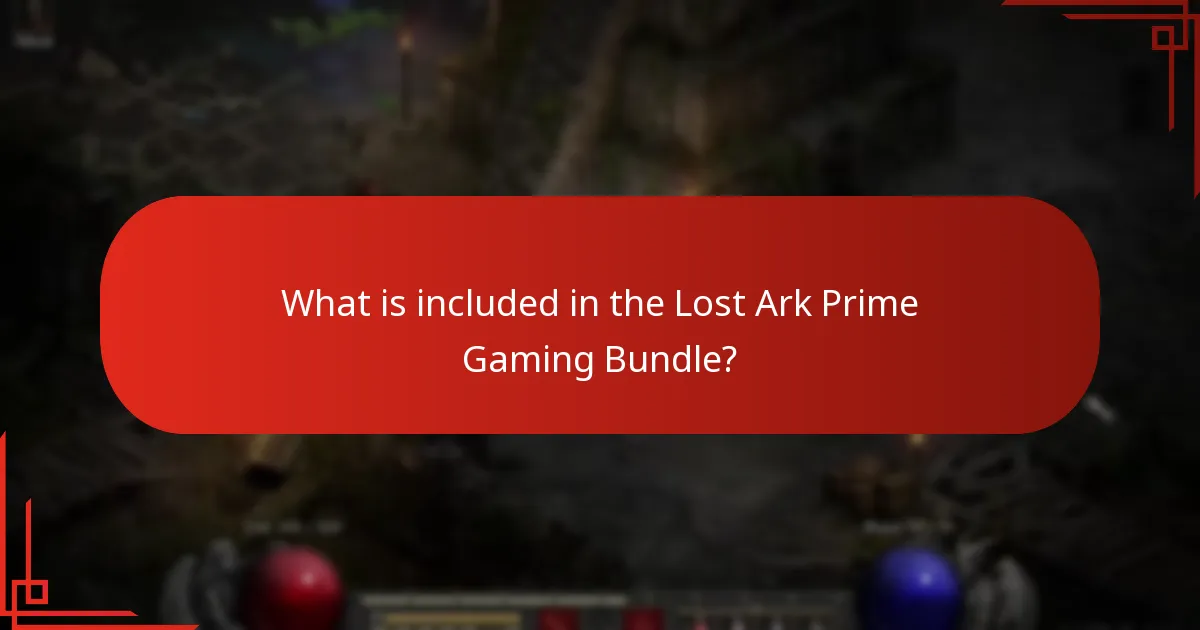 How does the Lost Ark Prime Gaming Bundle compare to other gaming bundles?