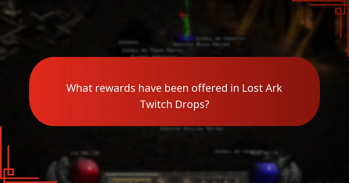 How to participate in future Lost Ark Twitch Drops events?