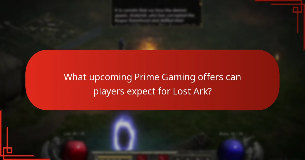How do Lost Ark Prime Gaming offers compare to other gaming promotions?