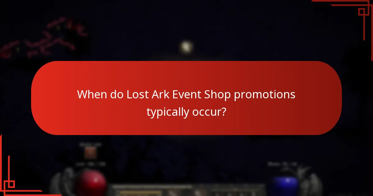 What are the benefits of participating in Lost Ark Event Shop promotions?